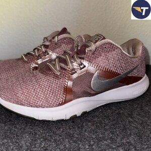 Nike Flex TR8 Womens Running Shoes Pink And Rose Gold